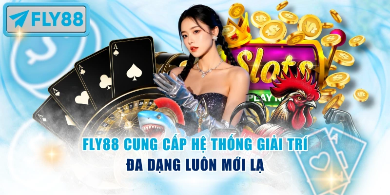 Fly88 cung cấp hệ thống giải trí đa dạng luôn mới lạ